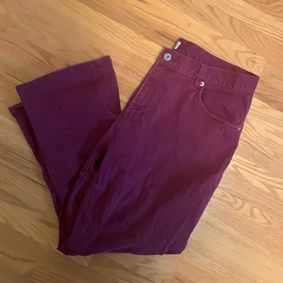 Burgundy Pants - Picture 2 of 3